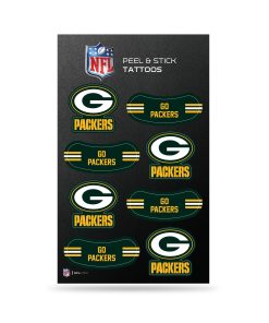 Green Bay Packers Peel N Stick Tattoos