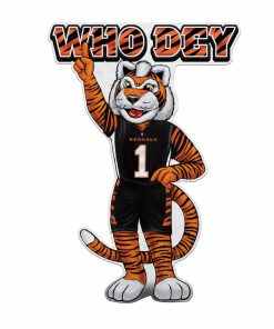 Cincinnati Bengals Shape Cut Mascot Pennant
