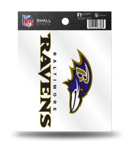 Baltimore Ravens Small Static Cling