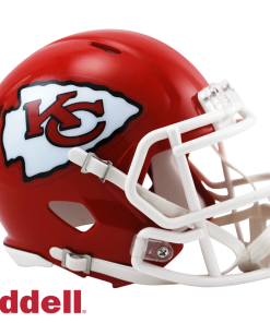 Chiefs Riddell Mini Helmets