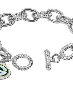 Green Bay Packers NFL Link Bracelet
