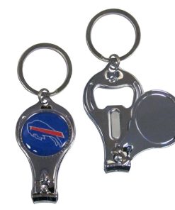Buffalo Bills Nail Clipper with Bottle Opener Key Chain