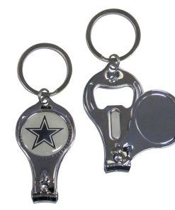 Dallas Cowboys Nail Clipper with Bottle Opener Key Chain