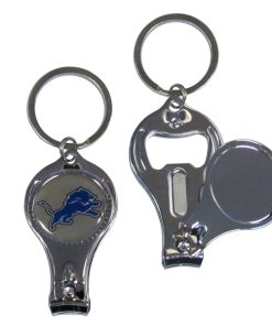 Detroit Lions Nail Clipper with Bottle Opener Key Chain