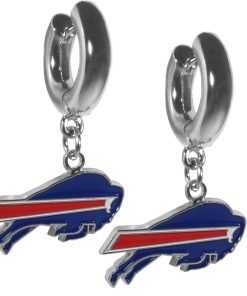 Buffalo Bills Huggie Hoop Earrings