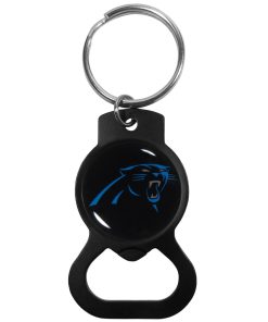 Carolina Panthers Bottle Opener Key Chain - Black