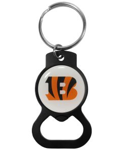 Cincinnati Bengals Bottle Opener Key Chain - Black