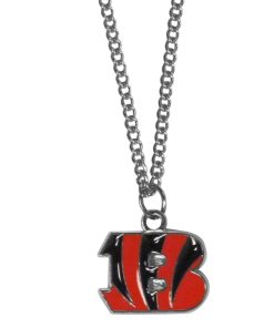 Cincinnati Bengals 22 Chain Logo Necklace