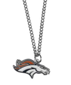 Denver Broncos 22 Chain Logo Necklace