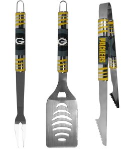 Green Bay Packers 3 Piece BBQ Set