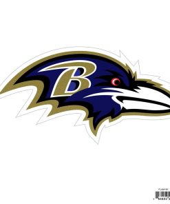 Baltimore Ravens 8 Logo Magnet
