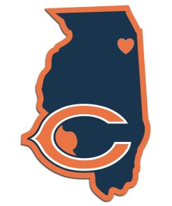 Chicago Bears Home State Decal