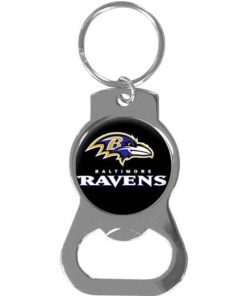 Baltimore Ravens Bottle Opener Key Chain
