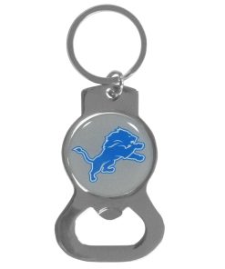 Detroit Lions Bottle Opener Key Chain