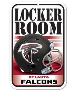 Atlanta Falcons 11x17 Plastic Sign