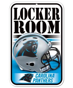 Carolina Panthers 11x17 Plastic Sign