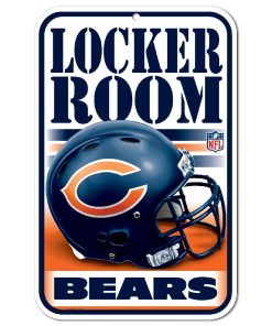 Chicago Bears 11 x 17 Locker Room Sign