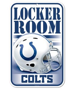Indianapolis Colts 11x17 Plastic Sign
