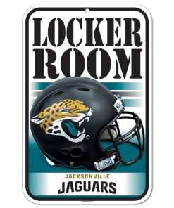Jacksonville Jaguars 11x17 Plastic Sign