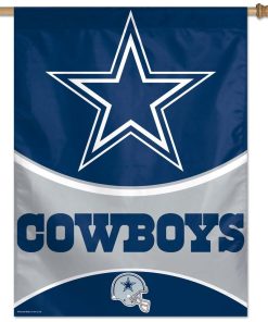 Dallas Cowboys 27 X 37 Vertical Flag
