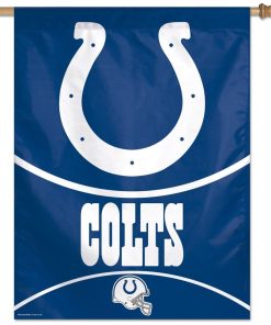 Indianapolis Colts 27 X 37 Vertical Flag
