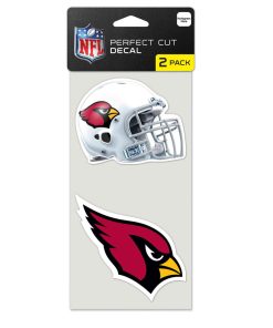 Arizona Cardinals 2 Pk Color Decal Set