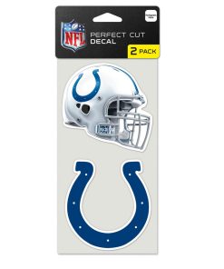 Indianapolis Colts 2 Pk Color Decal Set