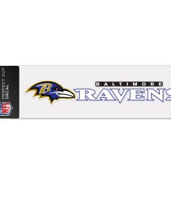 Baltimore Ravens 3 x 10 Color Decal