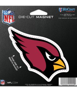 Arizona Cardinals 4.5 DieCut Logo Magnet