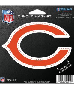 Chicago Bears 4.5 DieCut Logo Magnet