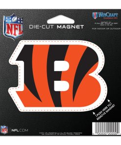 Cincinnati Bengals 4.5 DieCut Logo Magnet