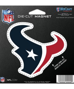 Houston Texans 4.5 DieCut Logo Magnet