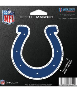 Indianapolis Colts 4.5 DieCut Logo Magnet