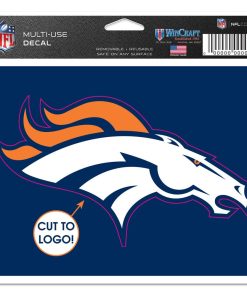 Denver Broncos 4 1/2 Multi Use Decal