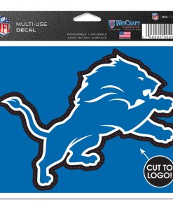 Detroit Lions 4 1/2 Multi Use Decal