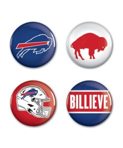 Buffalo Bills 4 Pack Buttons