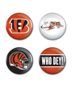 Cincinnati Bengals 4 Pack Buttons