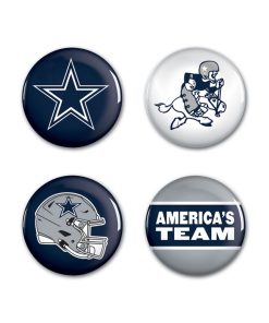Dallas Cowboys 4 Pack Buttons