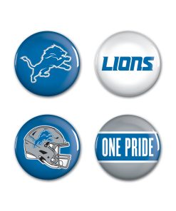 Detroit Lions 4 Pack Buttons