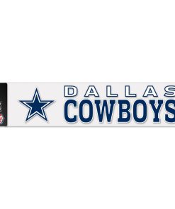Dallas Cowboys 4 x 17 Perfect Cut Color Decal
