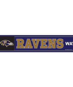 Baltimore Ravens 4 x 19 Street Sign