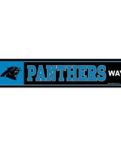 Carolina Panthers 4 X 19 Street Sign