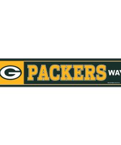 Green Bay Packers 4 x 19 Street Sign
