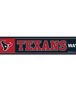 Houston Texans 4 X 19 Street Sign
