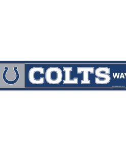 Indianapolis Colts 4 x 19 Street Sign