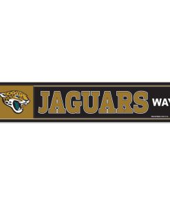 Jacksonville Jaguars 4 x 19 Street Sign