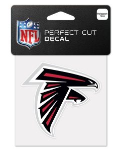 Atlanta Falcons 4 x 4 Logo Decal