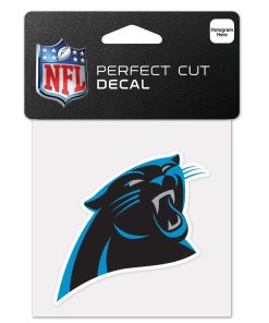 Carolina Panthers 4 x 4 Logo Decal