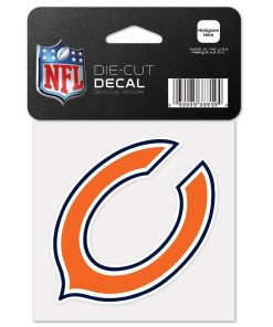 Chicago Bears 4 x 4 Logo Decal