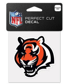 Cincinnati Bengals 4 x 4 Logo Decal